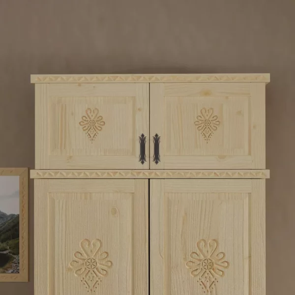 Śleboda, nastawka na szafę 120cm, 2x drzwi